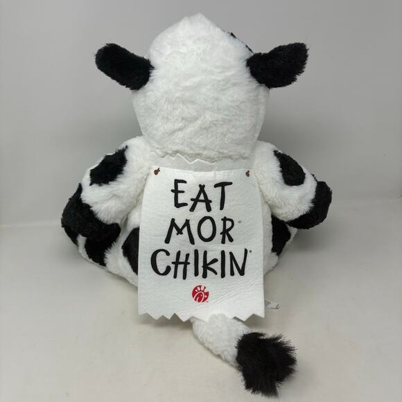 RARE Chick-Fil-A 20'' 'Eat Mor Chickin' Plush Cow - Picture 2 of 6